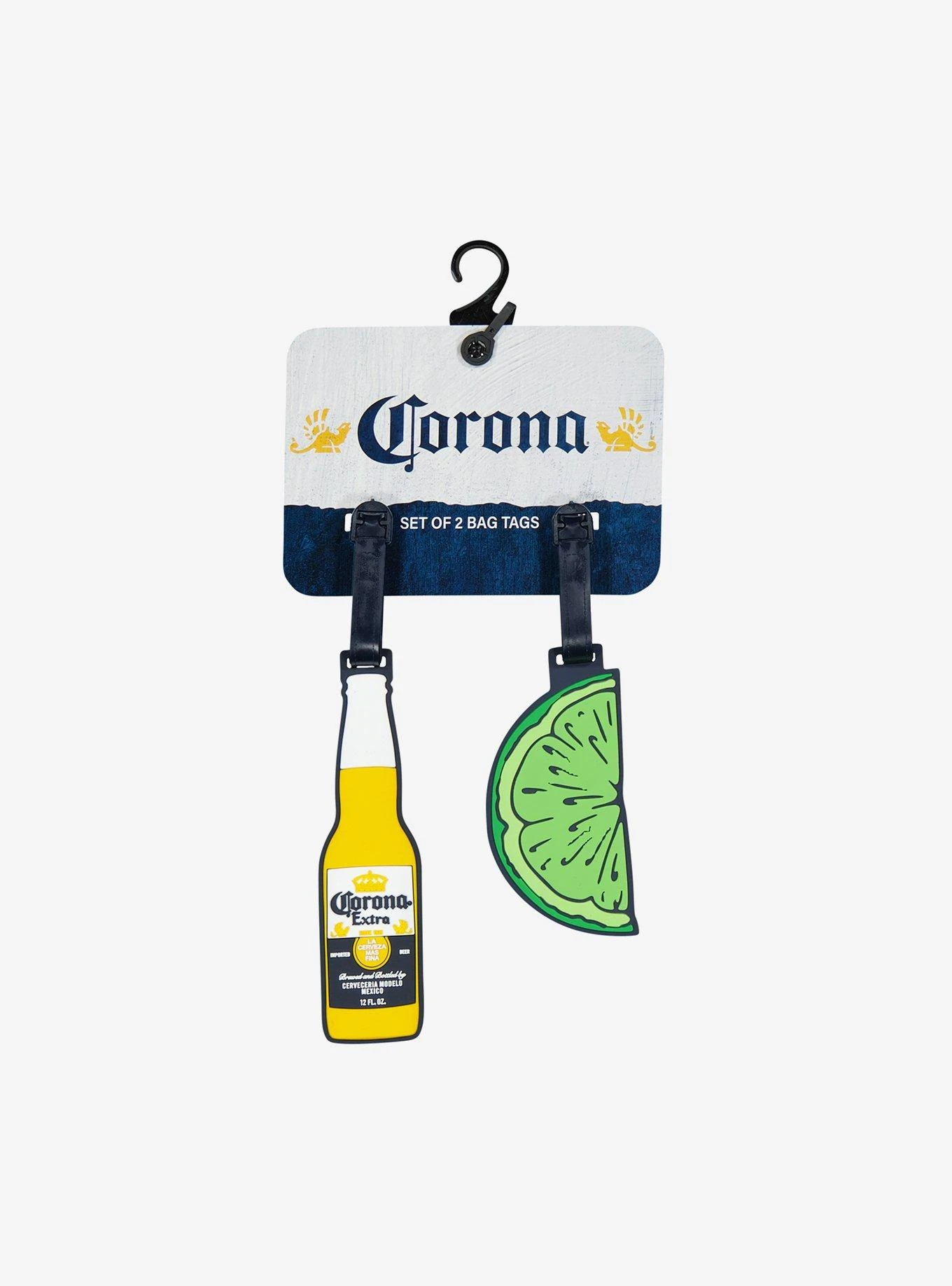 Corona Bottle & Lime 2-Piece Luggage Tag Set 6 Corona Bottle & Lime 2-Piece Luggage Tag Set - Image 4