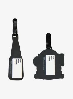 Modelo Bottle & Logo Badge 2-Piece Luggage Tag Set