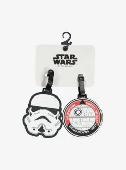 Star Wars Stormtrooper & Death Star 2-Piece Luggage Tag Set -Bioworld Store 34933078 av2