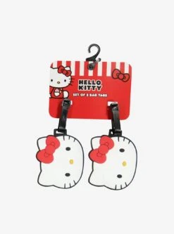 Hello Kitty Head 2-Piece Luggage Tag Set -Bioworld Store 34933081 av2 1