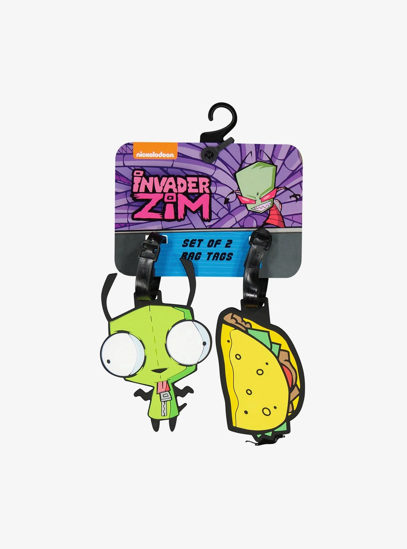 Invader Zim GIR & Taco 2-Piece Luggage Tag Set 4 Invader Zim GIR & Taco 2-Piece Luggage Tag Set - Image 2