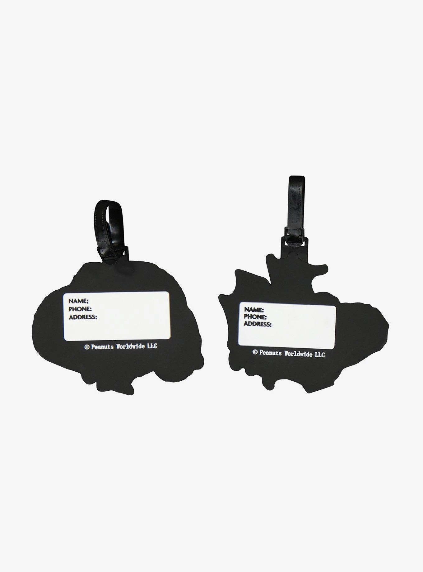 Peanuts Snoopy & Woodstock 2-Piece Luggage Tag Set 3 Peanuts Snoopy & Woodstock 2-Piece Luggage Tag Set