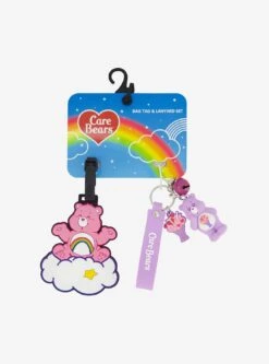 Care Bears Cheer & Share 2-Piece Bag Tag & Lanyard Set -Bioworld Store 34933092 av2 1