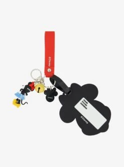 Disney Minnie Mouse Luggage Tag & Lanyard Set