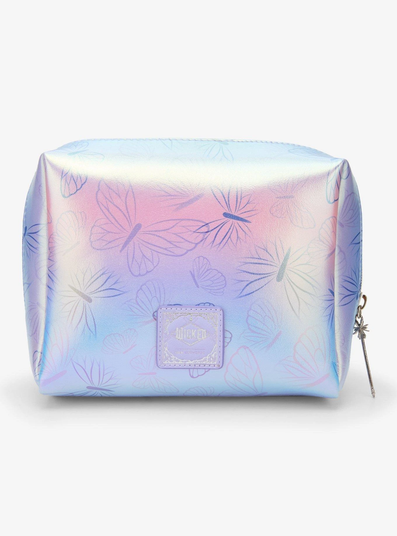 Wicked Glinda Butterfly Iridescent Cosmetic Bag - BoxLunch Exclusive 5 Wicked Glinda Butterfly Iridescent Cosmetic Bag - BoxLunch Exclusive - Image 3