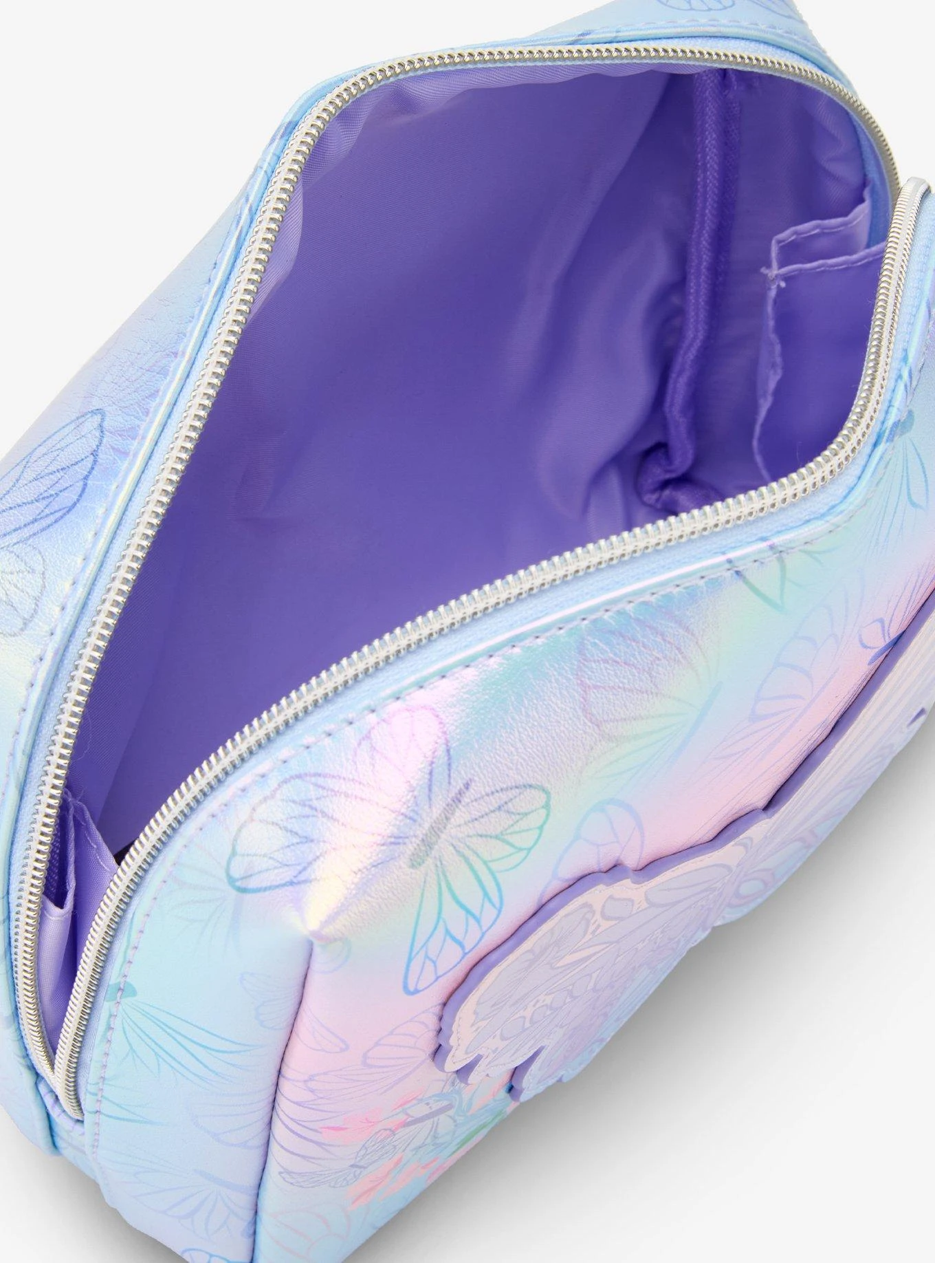 Wicked Glinda Butterfly Iridescent Cosmetic Bag - BoxLunch Exclusive 10 Wicked Glinda Butterfly Iridescent Cosmetic Bag - BoxLunch Exclusive - Image 8