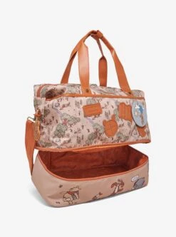 Disney Winnie The Pooh Hundred Acre Wood Map Travel Weekender Bag — BoxLunch Exclusive 12 Disney Winnie The Pooh Hundred Acre Wood Map Travel Weekender Bag — BoxLunch Exclusive -Bioworld Store 35070277 av3