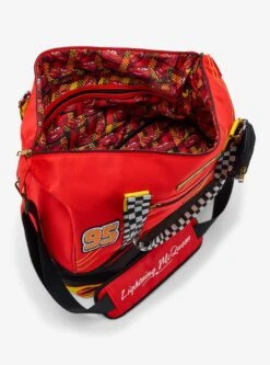 Disney Pixar Cars Lightning McQueen Icons Duffle Bag - BoxLunch Exclusive 13 Disney Pixar Cars Lightning McQueen Icons Duffle Bag - BoxLunch Exclusive -Bioworld Store 35070279 av4