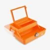 Caboodles School Spirit On-The-Go Girl White Over Orange