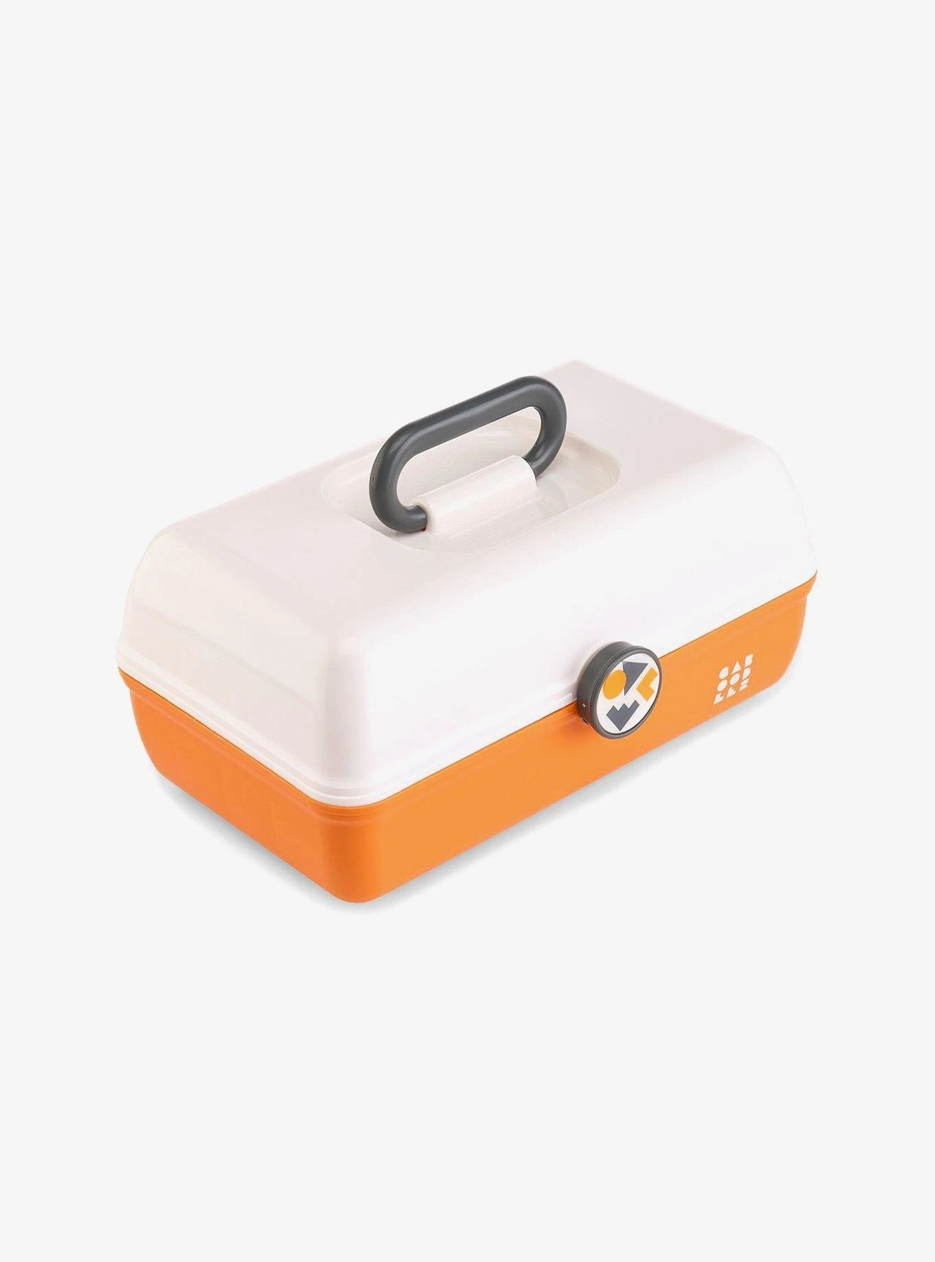 Caboodles School Spirit On-The-Go Girl White Over Orange 8 Caboodles School Spirit On-The-Go Girl White Over Orange - Image 6