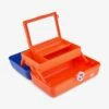 Caboodles School Spirit On-The-Go Girl Blue Over Orange