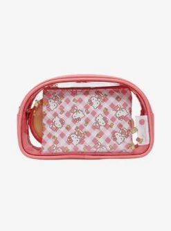 Sanrio Hello Kitty 3-PC Makeup Bag Set 12 Sanrio Hello Kitty 3-PC Makeup Bag Set -Bioworld Store 35848717 av2 1