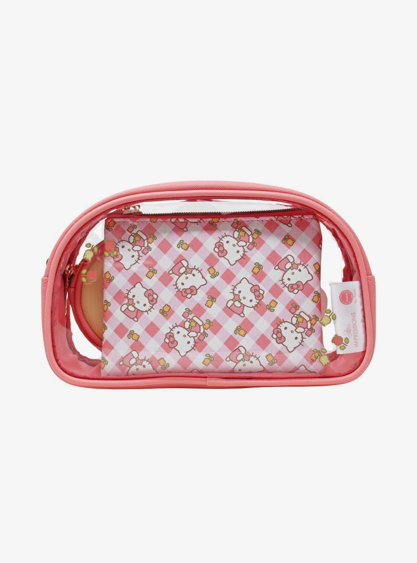Sanrio Hello Kitty 3-PC Makeup Bag Set 4 Sanrio Hello Kitty 3-PC Makeup Bag Set - Image 2