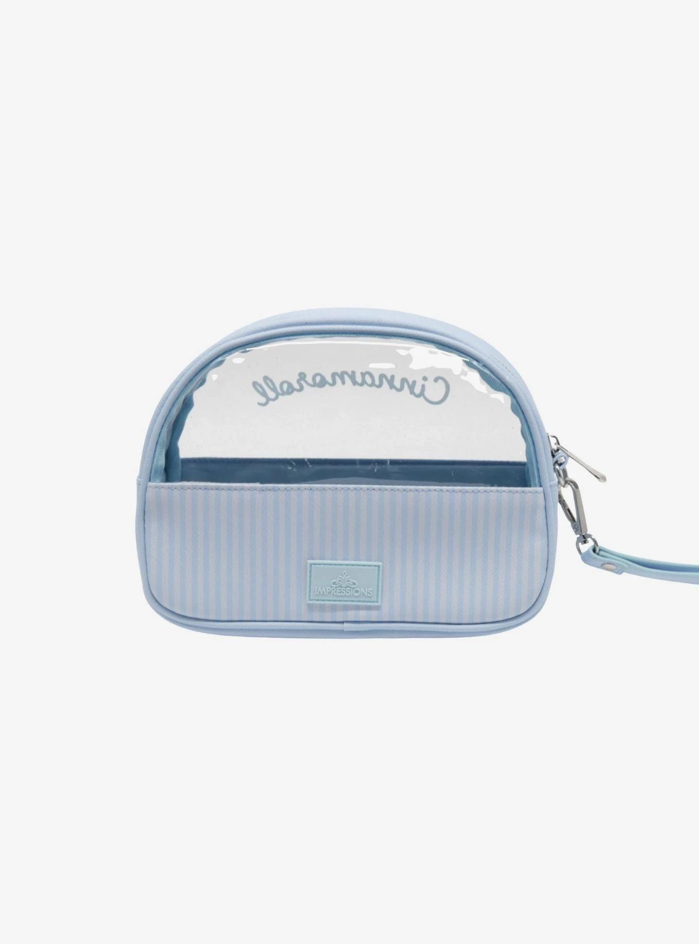 Sanrio Cinnamoroll "Lovely Ribbon" Half Moon Clear Cosmetic Case 7 Sanrio Cinnamoroll "Lovely Ribbon" Half Moon Clear Cosmetic Case - Image 5