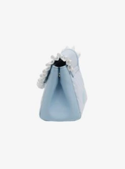 Sanrio Cinnamoroll "Lovely Ribbon" Ruffled Cosmetic Pouch -Bioworld Store 35848721 av2 1